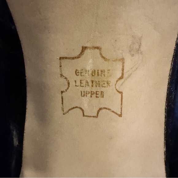 Vintage Shelby Brown Snakeskin Leather Block Pumps Women's Size 8 - Picture 9 of 11